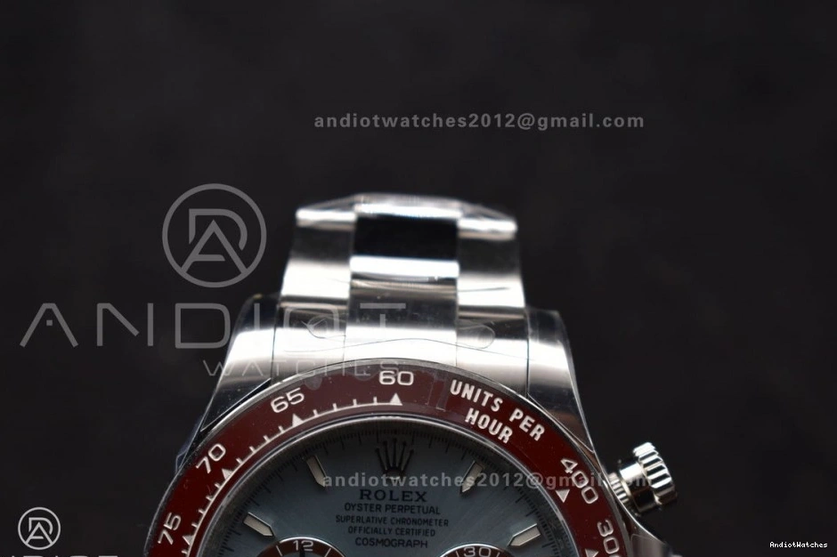 Best Dial SS Clean Markers Comfortable 1:1 Daytona Edition SS on Clone Bracelet Asian 785 904L Ice 904L Super Sticks Blue 126506 0331